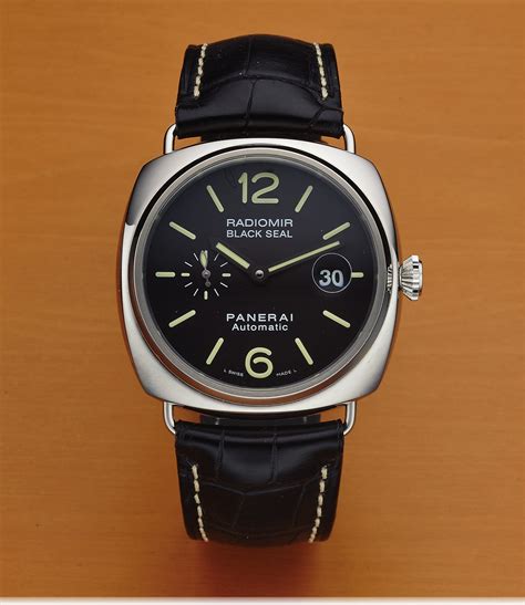 panerai radiomir automatic ref pam00287|radiomir black seal automatic.